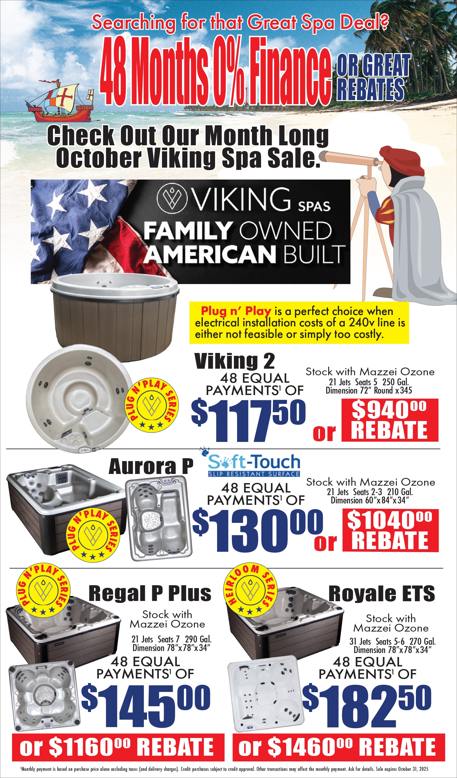 Viking Spa Sale